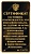 Фото товара Плакета «Сертификат в память 50-летия со дня рождения Р.Н. Минниханова» в интернет-магазине нумизматики МастерВижн